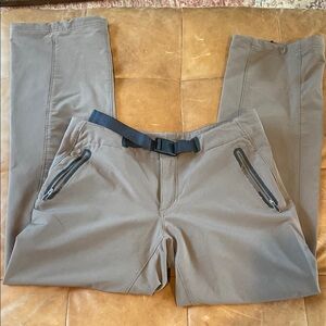 Women’s Tan Pants with Belt